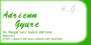 adrienn gyure business card